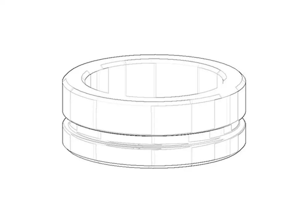 DORNBRACHT Haube ERSATZTEILE 092102120 D. 26,5 x 10 mm Chrom, 092102120-00 Galeriebild 1